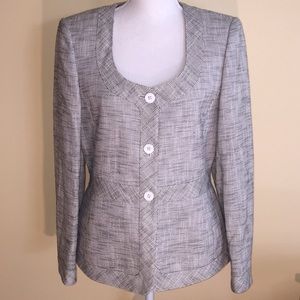Linda Allard Ellen Tracy Light Blazer/Jacket